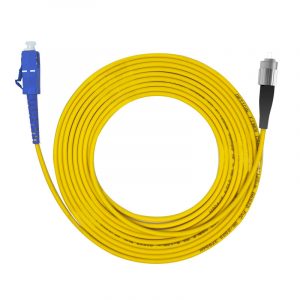 Single Mode Single Core SC-FC Fiber Optic Patch Cord