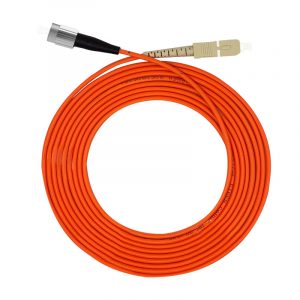 Multimode Single Core FC-SC Fiber Optic Patch Cord