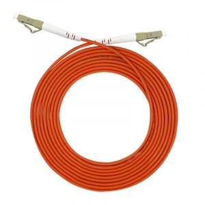 Multimode Single Core LC-LC Fiber Optic Patch Cord