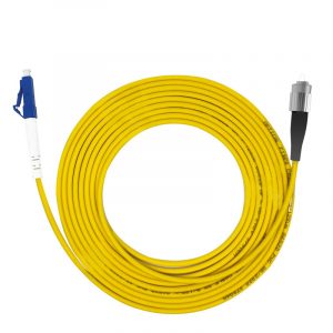 Single Mode Single Core LC-FC Fiber Optic Patch Cord