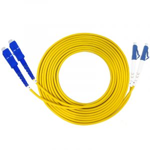 Single Mode Dual Core SC-LC Fiber Optic Patch Cord