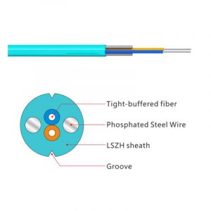 FTTH tight buffer indoor cable (GJXJH)